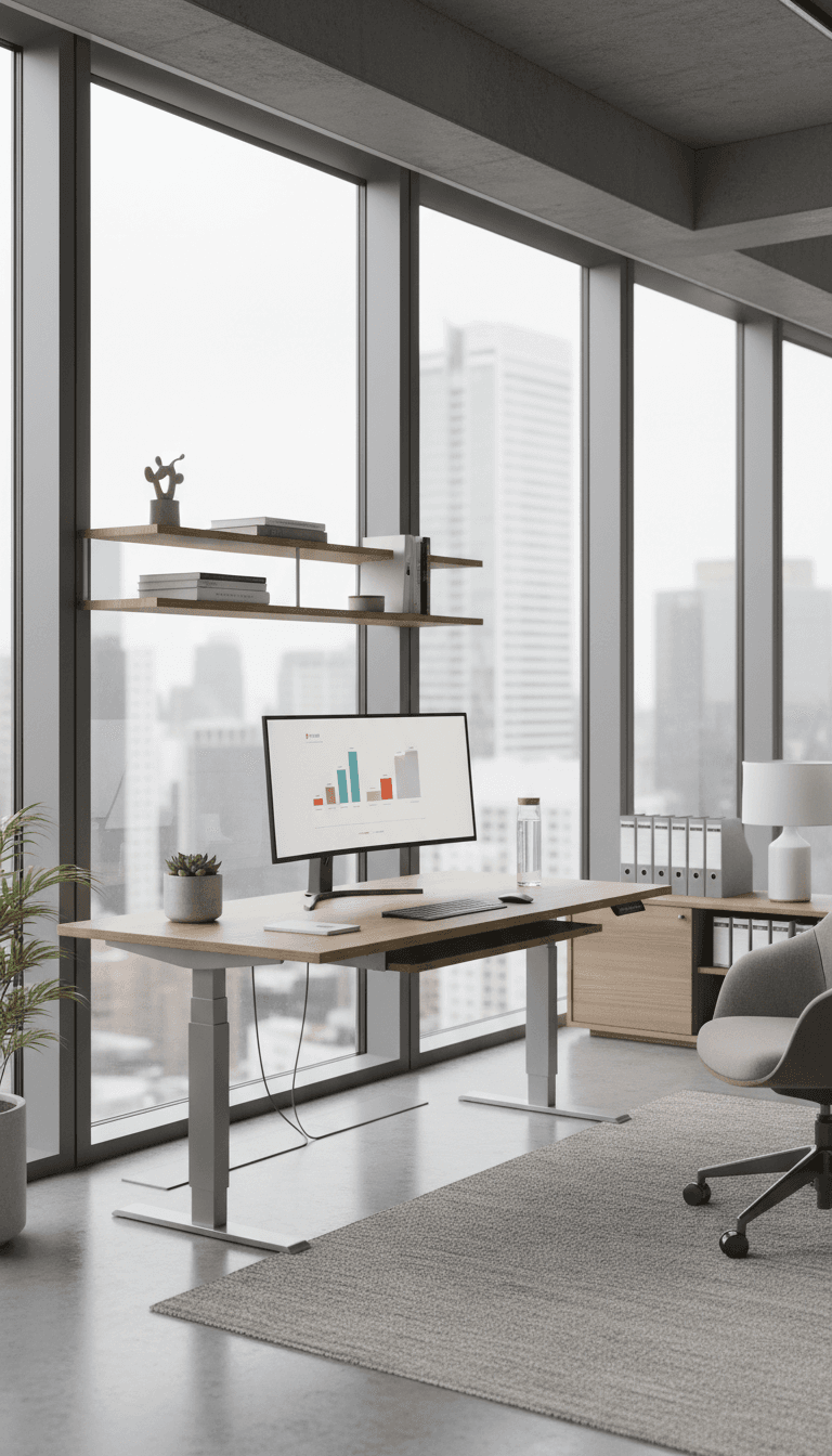 Clean commercial office space