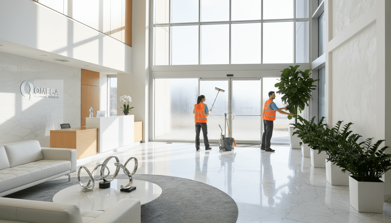 Commercial space cleaning