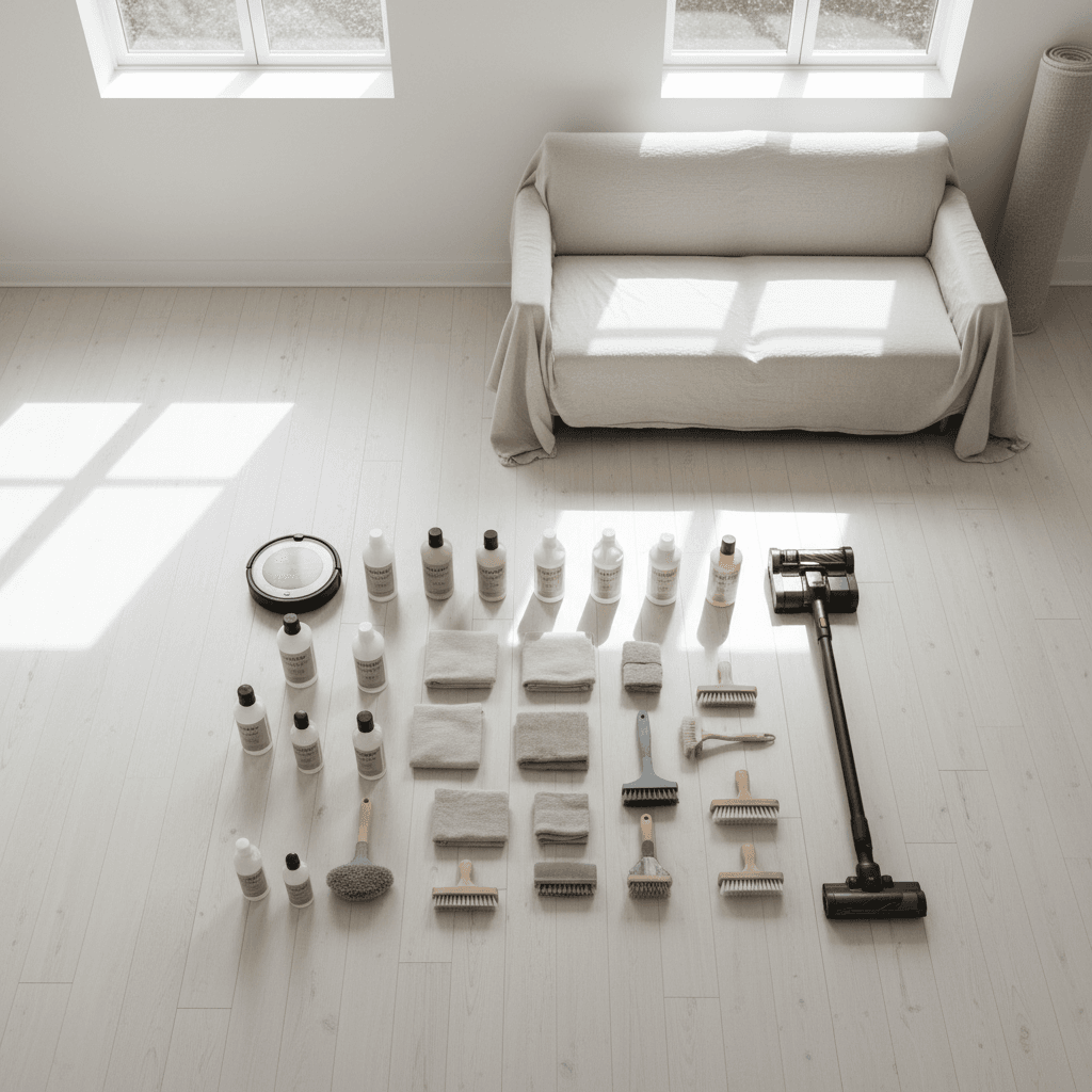 Reliable and organized cleaning service